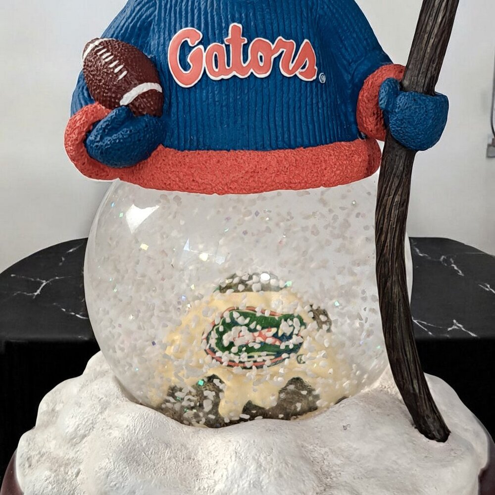 University of Florida Gators Snowman by The Memory Company Snow Globe - Picture 12 of 14